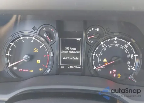 2020 Toyota 4Runner Sr5 Premium z USA, uszkodzony, nr VIN JTEBU5JR5L5795704